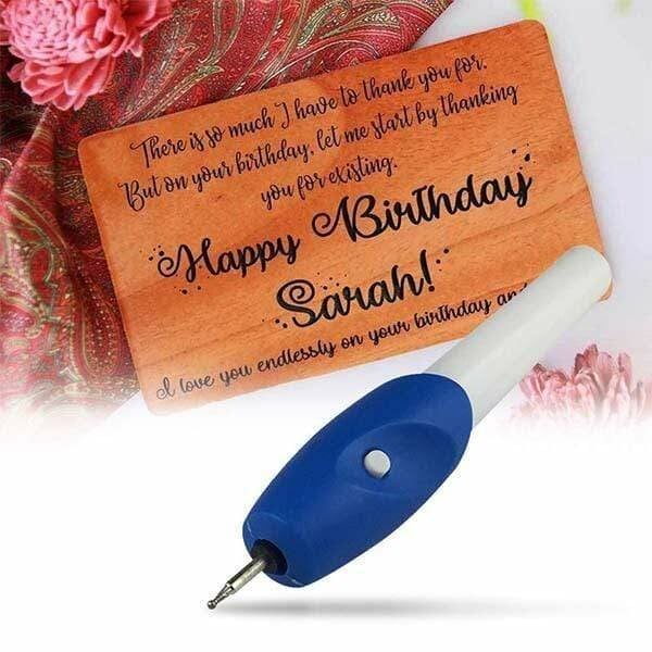 (40%)🎁 🎄 Cordless DIY Electric Engraving Pen