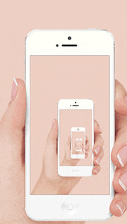 Mobile selfie ring