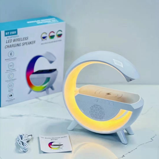 ShopNBuy | Led Wireless Charger Speaker