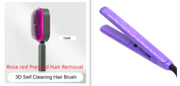Self Cleaning Hair Brush For Women One-key Cleaning Hair Loss Airbag Massage Scalp Comb Anti-Static Hairbrush