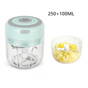 Mini Electric Garlic Chopper USB Charging Ginger Masher Machine Sturdy Durable Chili Vegetable Crusher Kitchen Tool