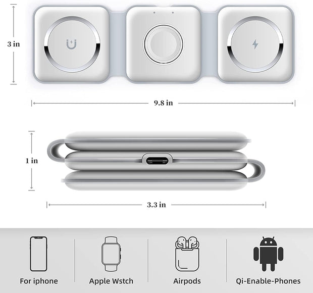 Essential | 3-in-1 Wireless Charging Pad