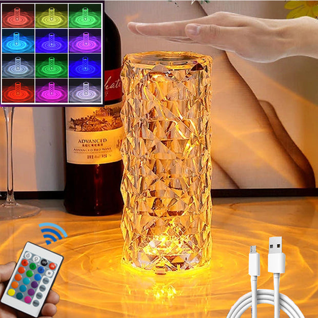 ShopNBuy | LED Crystal Table Lamp