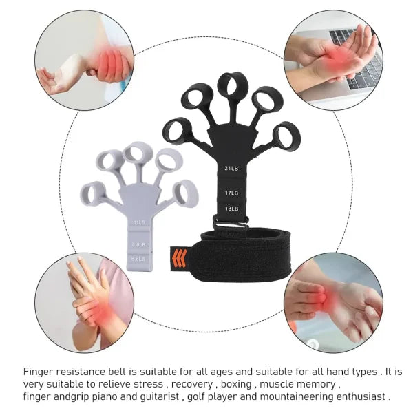 Finger Exerciser – Gripster Strengthener Finger Stretcher