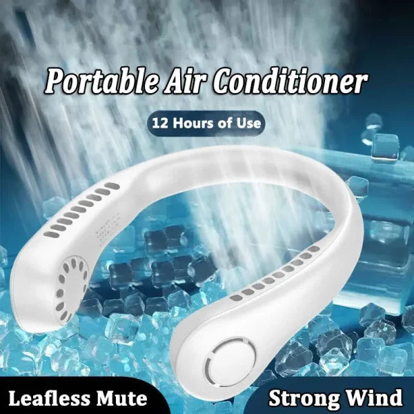 Mini Neck Portable Bladeless Hanging Fan
