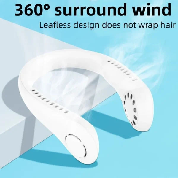 Mini Neck Portable Bladeless Hanging Fan