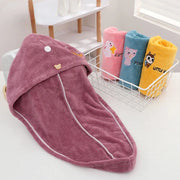 HAIR DRYING CAP TOWEL