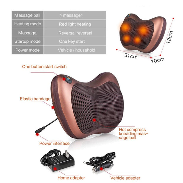 ShopNBuy | Neck & Body Massage Pillow